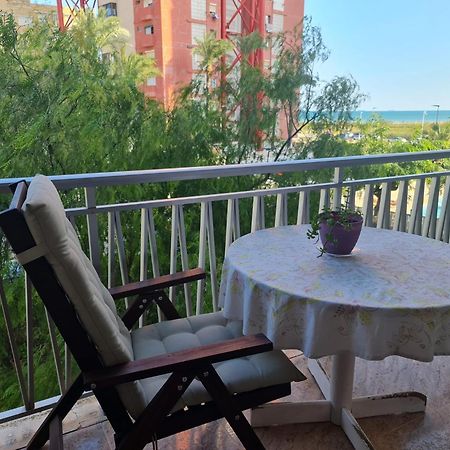 Bonito Apartamento Con Vistas Al Mar Playa Pobla de Farnals Exteriör bild