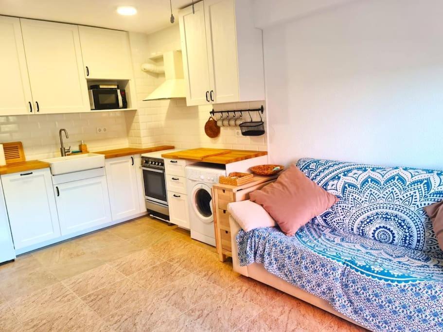 Bonito Apartamento Con Vistas Al Mar Playa Pobla de Farnals Exteriör bild