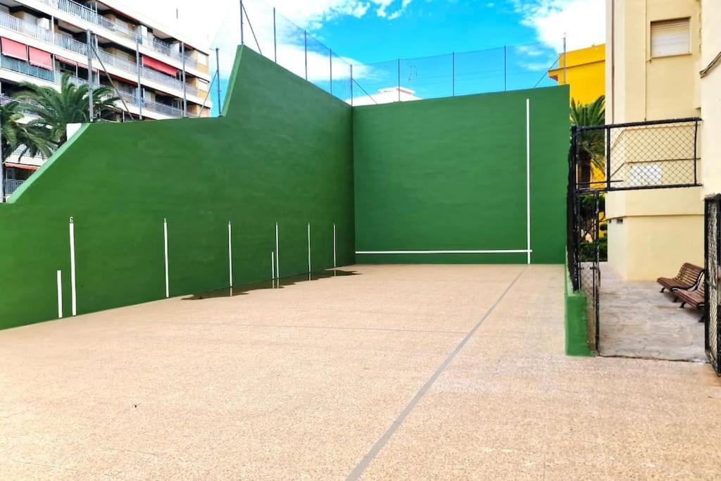 Bonito Apartamento Con Vistas Al Mar Playa Pobla de Farnals Exteriör bild