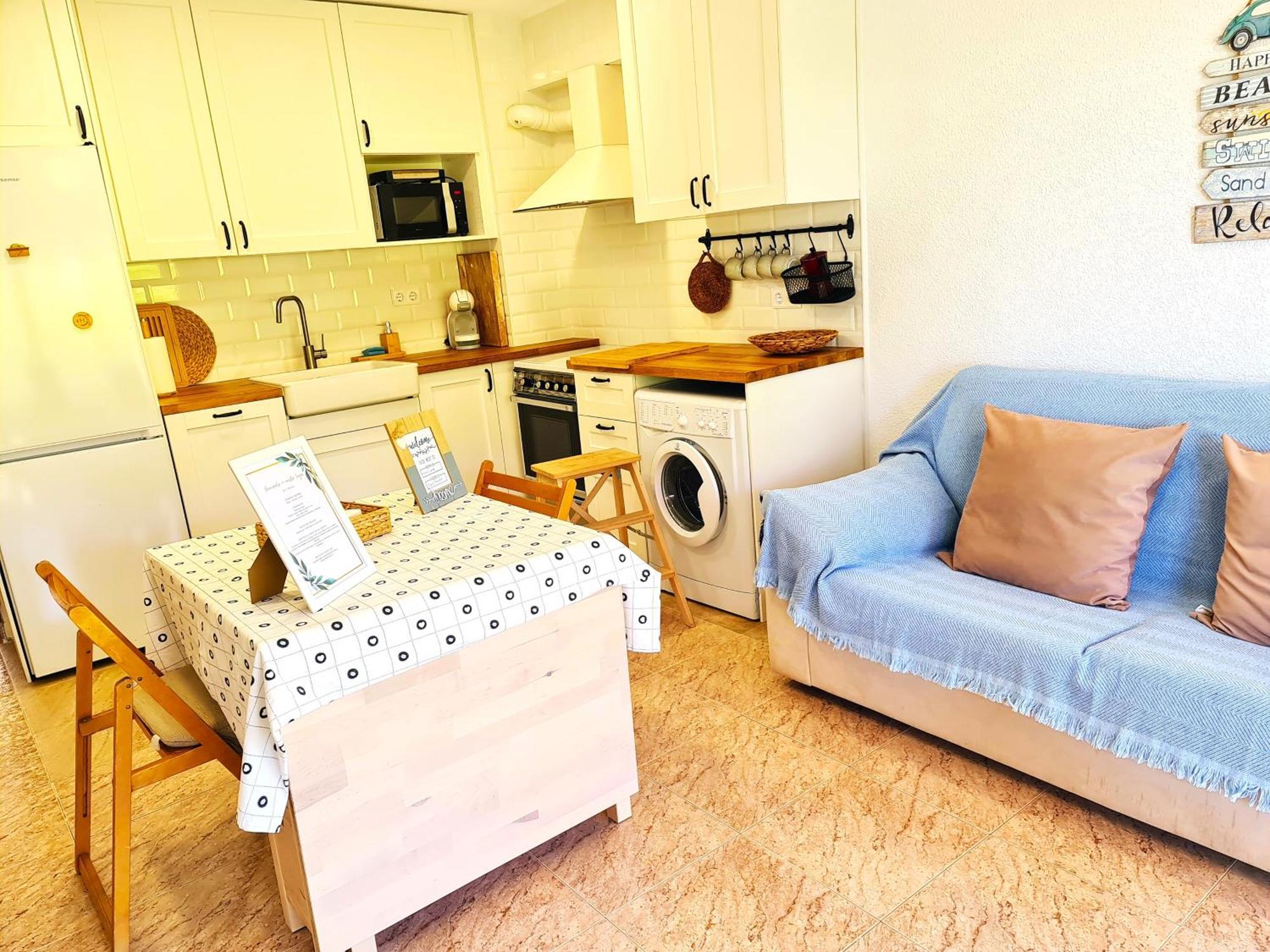 Bonito Apartamento Con Vistas Al Mar Playa Pobla de Farnals Exteriör bild