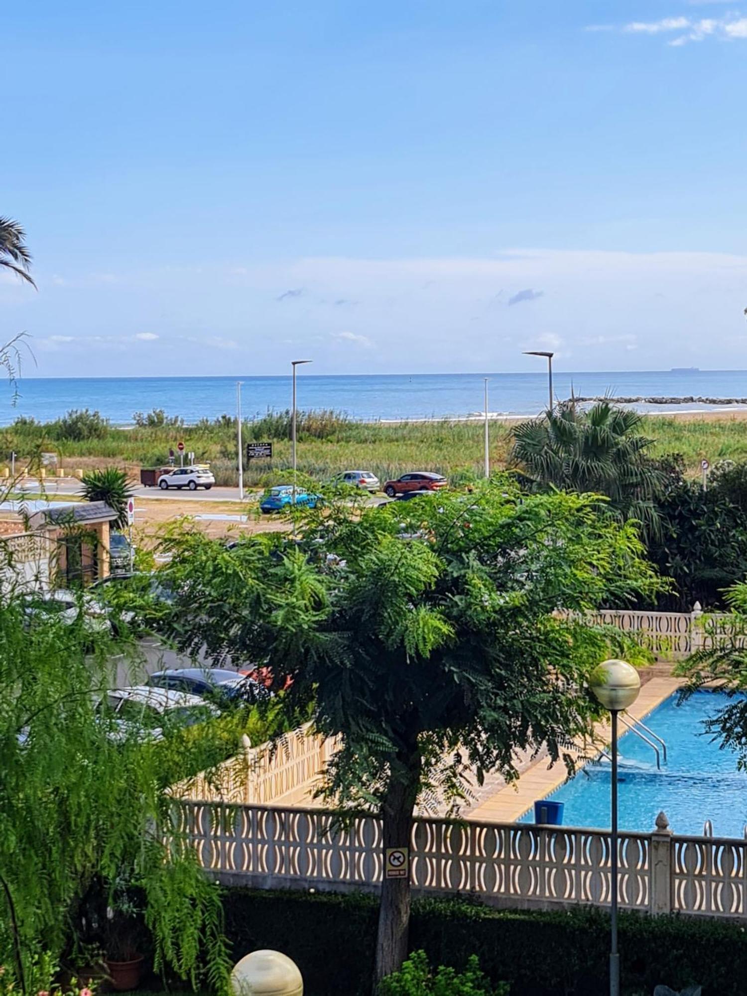 Bonito Apartamento Con Vistas Al Mar Playa Pobla de Farnals Exteriör bild